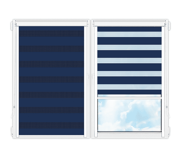 Рулонные кассетные шторы День Ночь Делия-129 цена. Купить в «Мастерская Жалюзи»